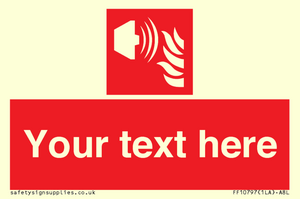 Custom Fire: Fire alarm sounder